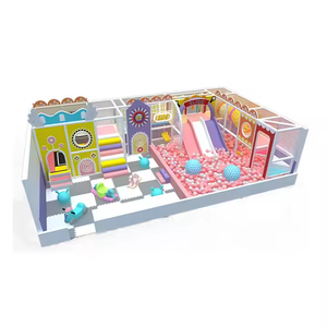Nuovo <span class=keywords><strong>Set</strong></span> di Attrezzature per Parco Giochi al Coperto per Bambini, Centro Giochi Moderno con Software di Gioco a Tema - Product Image 1