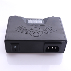 Quatat Tattoo Dual Power Pack Box in Alluminio Nero di Alta Qualità per Tatuatori - Product Image 5