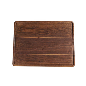 Solid wood cutting <b>board</b>, <b>black</b> walnut wood, suitable for home kitchens and commercial restaurants, large fruit and vegetable - Product Image 4