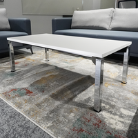 Prix usine Table basse en bois moderne Table centrale latérale pour salon appartement bureau entrepôt utilisation