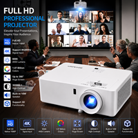 Projecteur laser Sharp XG-TK456ZA 1080P 6000 lumens, prise en charge 4K, zoom optique 1,6x, salle de conférence