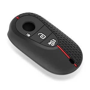 Housse de <span class=keywords><strong>protection</strong></span> pour clé de voiture en silicone pour <span class=keywords><strong>Mercedes</strong></span> Benz Classe C S W206 W223 S350 C260 C300 S400 S450 S500 - Product Image 4