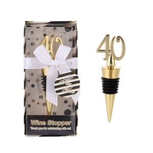 <span class=keywords><strong>30</strong></span> ° 50 ° 60th 70tn tappo di vino in metallo festa di compleanno bomboniere souvenir anniversario regali per gli ospiti - Product Image 5