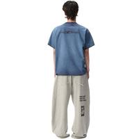 T-shirt Homme Vintage en Coton Supima Personnalisé OEM pour Usine de Confection, Impression DTG, Coupe Boxy, Teinture Tie-Dye, Grammage Lourd