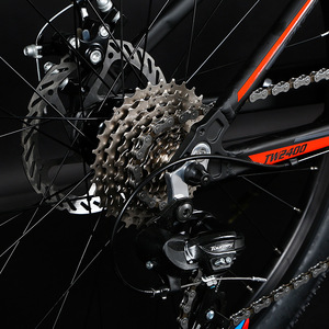 Bicicleta de Montaña Twister de 24 Pulgadas con Cuadro de Aluminio, Horquilla de Suspensión, Frenos de Disco Dobles, Unisex para Niños - Product Image 3