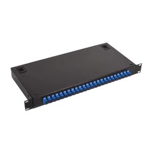 Oem 24/48 Core 1U Rack <span class=keywords><strong>mount</strong></span> trượt ngăn kéo sợi quang Patch Panel với SC nối FTTH ODF Splice Khay 24 cổng - Product Image 6