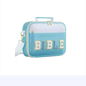 Bolsa de Almacenamiento para Libros de Oración, Personalizada, con Diseño de Caramelos, de Poliéster Impermeable, con Cierre, Multifuncional, Funda Protectora Antipolvo para Libros Grandes - Product Image 1