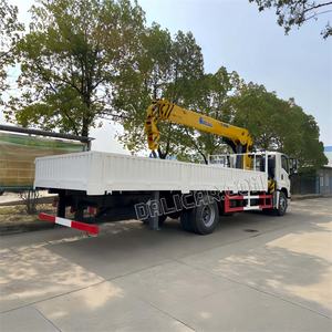 מכירה הטובה ביותר 1 סוזו 4*2 מנוף משאית רכוב עגור עם 8 טון 10 טון ישר פרוע משאית למכירה - Product Image 6