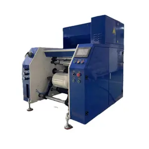 JX-300 PE cling filmautomatic rewinder with point breaking system with 30/35mm sub roll core