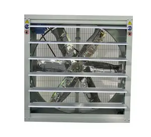 Автоматический настенный вытяжной вентилятор для птицы, куриный домик, электрический двигатель, вытяжной металлический вытяжной вентилятор