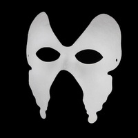 Drôle de dessin animé Cosplay Halloween bricolage artisanat pâte à papier visage masque pour les yeux pour la fête bal carnaval et vacances mascarade