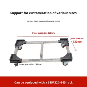 Xe đẩy, giá đỡ, và khay đựng PCB chống tĩnh điện tùy chỉnh với xe đẩy đa năng, hỗ trợ OEM cho cấu trúc nền tảng vận chuyển và lưu trữ hộp - Product Image 6
