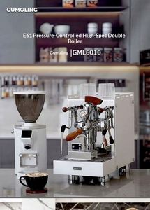 Cafetera Espresso Comercial Profesional de Acero Inoxidable con Doble Caldera, Cabezal de Preparación E61 <span class=keywords><strong>Rocket</strong></span> E61 y Espumador de Leche - Product Image 5