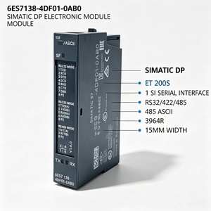 6ES7138-4DF01-0AB0,6ES7 138-4DF01-0AB0 สำหรับ PLC, ET200S โมดูลอินเทอร์เฟซแบบอนุกรม, 1 ช่องสัญญาณ SI, RS232/422/485, ความกว้าง 15 มม. - Product Image 2