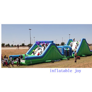 Emocionante carrera <span class=keywords><strong>de</strong></span> obstáculos inflable comercial para todas las edades Envío <span class=keywords><strong>gratis</strong></span> al puerto marítimo incluido - Product Image 5