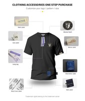 Étiquette autocollante en cuir véritable pour jean Étiquette en cuir avec logo personnalisé de haute qualité Rectangle en relief à coudre Découpé au laser pour