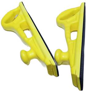 OEM Customizable High Hardness PU <b>Foam</b> Yellow Sanding <b>Block</b> Grinding <b>Block</b> Aluminum Oxide Abrasive for Car Grinding Manual - Product Image 6