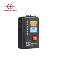 Vodasafe VS066NG RF-detector met 3G 2100-modus digitale versterker, vibratie- en stille scan, verborgen camera detector