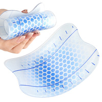 579GEL 36180143 Coussinet en gel auto-adhésif pour équipement de protection ski, doublure d'accessoire pour chaussures de ski, protège-tibias souple anti-abrasion et absorbant les chocs