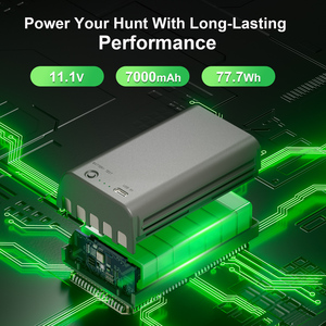 Tàng hình cam săn bắn máy ảnh thay thế pin <span class=keywords><strong>lithium</strong></span> có thể sạc lại 2.0 dceptor tối đa trong kho - Product Image 2