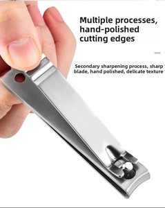 Chuyên Nghiệp Tùy Chỉnh Cắt Móng Tay Thiết Thép Không Gỉ Công Cụ Làm Đẹp Cho Chăm Sóc Cá Nhân Cong Lớp Biểu Bì Kềm & Ngón Tay Chăm Sóc Móng Tay - Product Image 2