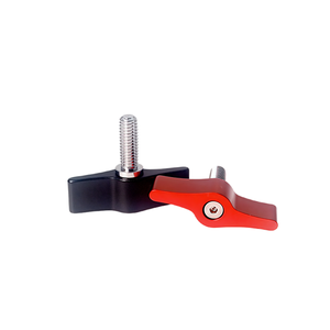 Boutons personnalisés M4M5M6 à tête <span class=keywords><strong>captive</strong></span>, poignée en L, tête en aluminium noir, bouton réglable en T, vis à oreilles - Product Image 2