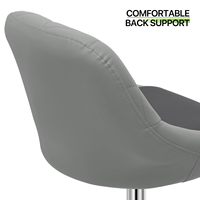 ALINUNU Prix de gros Tabouret haut Chaise de bar Tabouret de bar réglable en métal Chaise à dossier haut pour cuisine restaurant