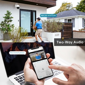 Caméra de surveillance <span class=keywords><strong>BESDER</strong></span> à double objectif 1080P Vision nocturne couleur intégrale Caméra de sécurité extérieure sans fil Wifi - Product Image 3