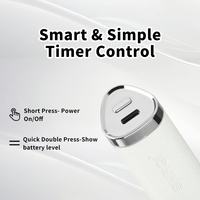 Lampe de séchage d'ongles intelligente AI G3 avec capteur intelligent, lumière de polymérisation rapide, support flexible col de cygne et rechargeable