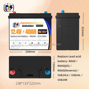 Новая твердотельная натрий-ионная стартерная аккумуляторная батарея DJS 12.4В 40Ач с высоким пусковым током (CCA) для лодок и автомобилей, 3000 циклов, гарантия 3 года, -40-80°C - Product Image 6