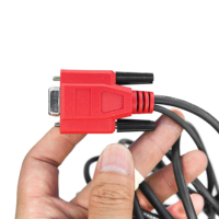 Cable de prueba automotriz DTS de 9 pines Deutsch OBD2 para flash de ECU, conector adaptador de diagnóstico para escáner de camiones diésel de servicio pesado J1939
