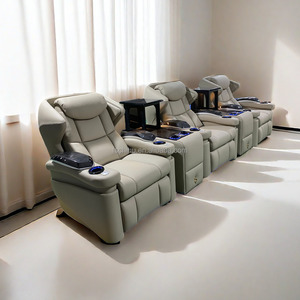 Fauteuil de Cinéma Inclinable Design A380 Personnalisé, Siège de Film VIP de Luxe, Mobilier de Cinéma Maison, Canapé Inclinable pour Salle Média Moderne - Product Image 2