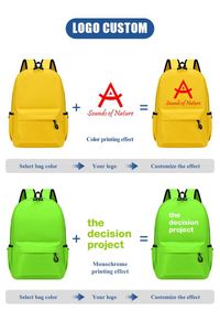 Mochilas Escolares Personalizadas con Logotipo OEM ODM de Fábrica, Juego de Mochilas con Estampado de Dibujos Animados para Estudiantes de Secundaria, Mochilas para el Regreso a Clases - Product Image 2