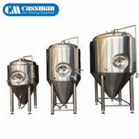 Fermenteur conique CASSMAN en acier inoxydable pour brasserie