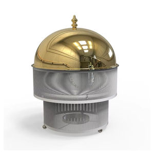 Plat à réchaud super vendu en acier inoxydable avec couvercle doré, design antique, fait main - Product Image 1