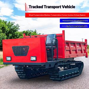 Grand transporteur sur chenilles 8 10 Camion à benne agricole multifonctionnel Tout-terrain Chenille de montagne - Product Image 1