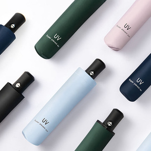Tốt nhất tự động mini chống UV Paraguas Mưa Mặt trời Ô Windproof gấp xách tay phụ nữ người đàn ông trẻ em logo ô dù cho mưa - Product Image 2