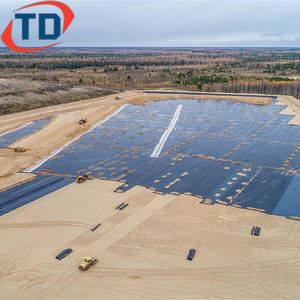 Geomembrana de Polietileno Reforçada HDPE para Lagoa de Peixes, Geomembrana de 0,75mm 1,5mm, Membrana Geo de 45mil 60mil para Lago Artificial - Product Image 6