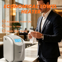 Distributeur intelligent de serviettes humides chaudes et froides avec découpe automatique, pour hôtels, restaurants, maisons et salons