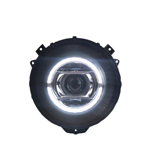 For G-Class 07-17 W463 Headlamp Assembly <b>LED</b> Daylight 12V Steering Transparent New 12v <b>LED</b> <b>Headlight</b> Assembly for G-Class 07-17 - Product Image 1