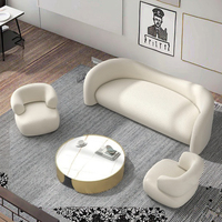 Ensemble de canapés modulables convertibles modernes Design extensible pour petit salon pour appartement, hôtel ou villa Meubles de maison