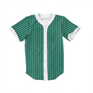 Camisetas de Béisbol Personalizables con Nombre de Equipo, 100% Poliéster, Impresión por Transferencia de Calor, Transpirables, de Secado Rápido, Unisex, Tallas para Adultos, Venta al Por Mayor - Product Image 1