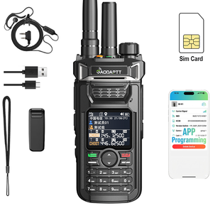 Walkie Talkie Globale GaodaPTT 4G LTE con Aggiornamento SIM a Vita, Funzione PTT (Push <span class=keywords><strong>to</strong></span> <span class=keywords><strong>Talk</strong></span>), Raggio d'Azione Mondiale, Radio Bidirezionale DMR Dual Mode - Product Image 1