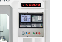 YS-650 Système de contrôleur SYNTEC Mini centre d'usinage vertical CNC 5.5Kw adapté au traitement des pièces et à la formation éducative
