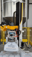 Robot de découpe automatique de sacs, machine de découpe de sacs de granulés PP, brise-sacs de 25 kg, chargeur de silo pour usine de plastique