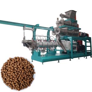 Acondicionador de vapor Calefacción <span class=keywords><strong>Berral</strong></span> y tornillos Extrusora de doble tornillo Máquina de comida para perros - Product Image 3