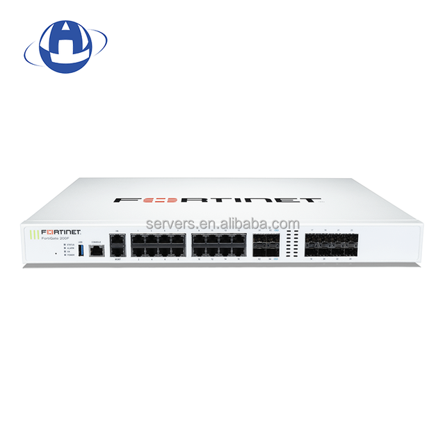 Fortinet Fortigate 200f Fg-200f Firewall 1 Year Unified Threat Protection (utp)Fc-10-f200f-950-02-12 Used 1u Rackmount Firewalls