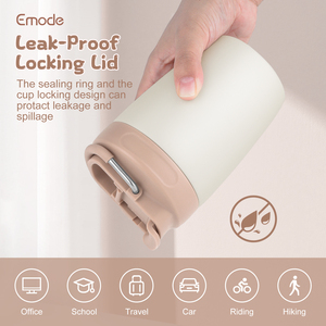 12oz du lịch cốc cà phê <span class=keywords><strong>Mug</strong></span> để đi với nắp rò rỉ bằng chứng tái sử dụng thép không gỉ cốc cà phê tràn bằng chứng cho nóng và lạnh đồ uống - Product Image 3