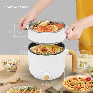 Poêle Électrique Portable Mini Antiadhésive en Acier Inoxydable avec Verre Trempé, Prête pour VR, Contrôle Automatique du Thermostat pour Usage Domestique et Hôtelier - Product Image 3