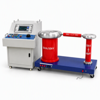 Sistema de Medición de Descargas Parciales (PD) con Transformador de Prueba de Alta Tensión (HV) Sumergido en Aceite, 5kVA 50kV, para Pruebas AC Hipot y Subestaciones